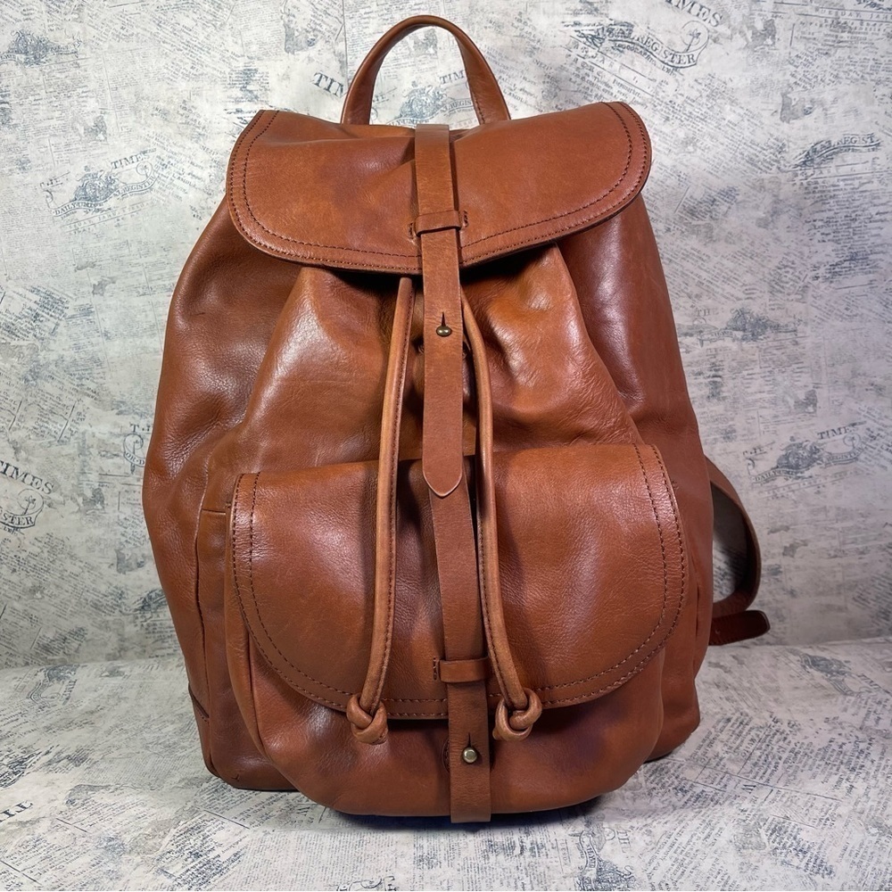 Madewell Transport Rucksack Italian Leather Backpack Convertible Work Bag